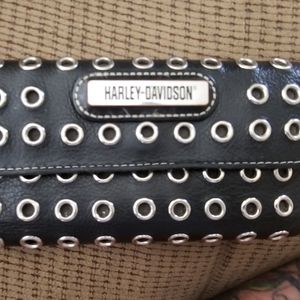 Genuine  Harley wallet with grommet